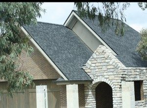 Roof shingles on new homes in Melbourne