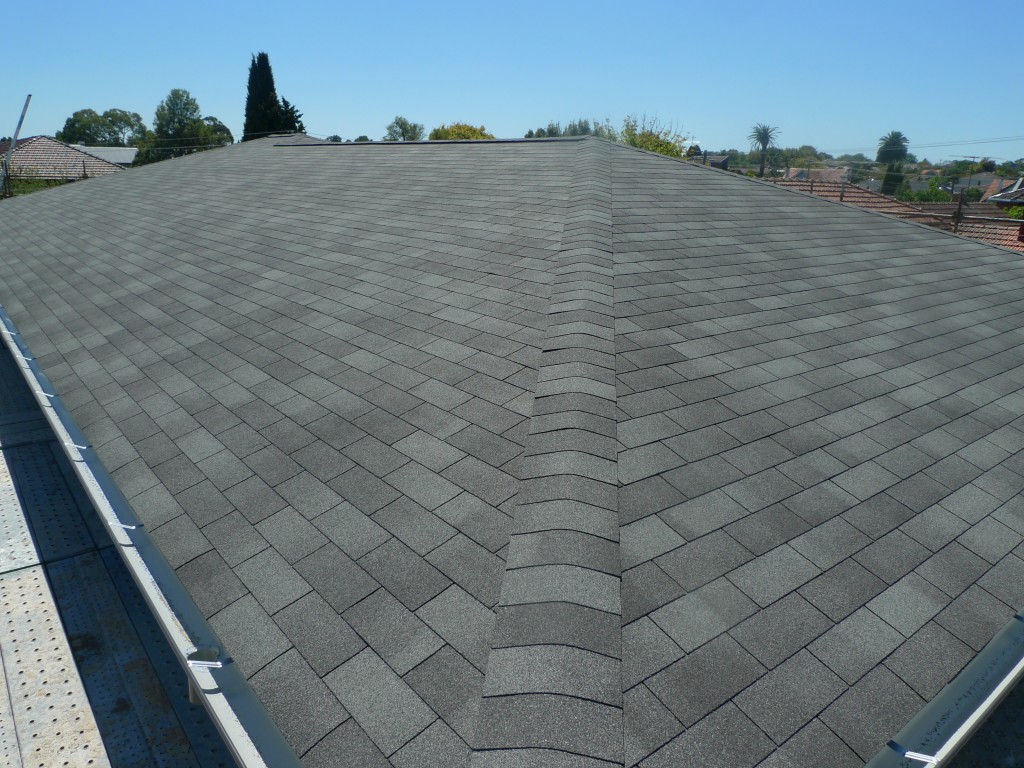 IKO Marathon Harvard Slate with low profile ridge vent